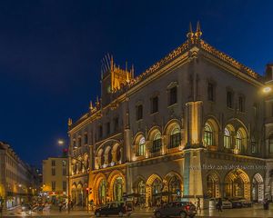 Rossio Train Station, Lisbon, Portugal