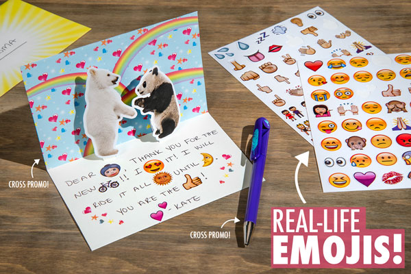 Emoji Stickers come in 19 sheets with 912 individual stickers.