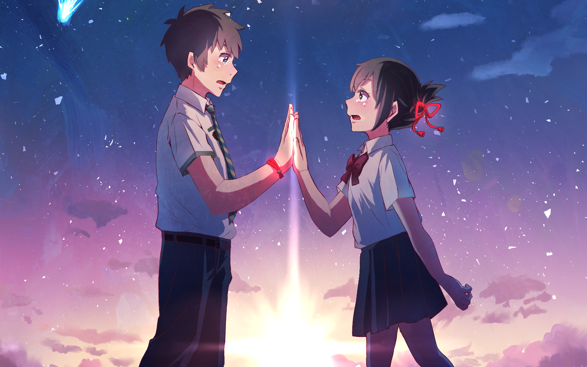 Anime Your Name Mitsuha Miyamizu Taki Tachibana 4k Wa - vrogue.co