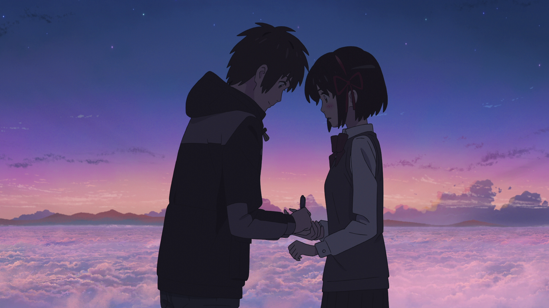 Anime Your Name Mitsuha Miyamizu Taki Tachibana 4k Wa - vrogue.co