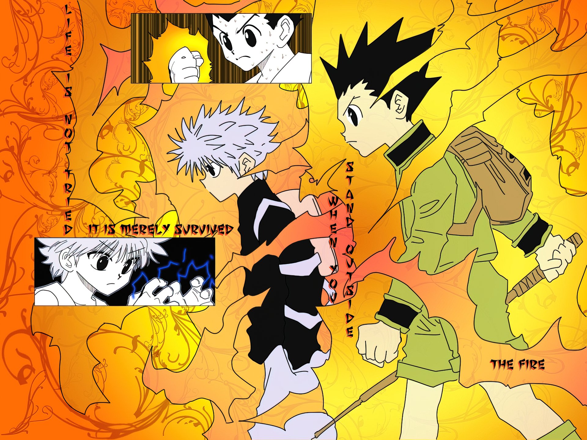 Gon and Killua Wallpapers  Top Free Gon and Killua Backgrounds   WallpaperAccess