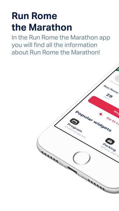 Run Rome The Marathon immagine dello schermo