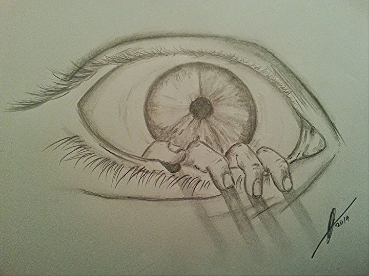 Weird Eye Art - Collin A. Clarke