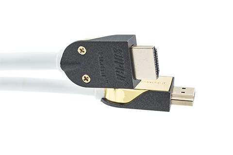 White HDMI cable