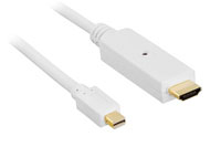 Mini DisplayPort til HDMI monitorkabel