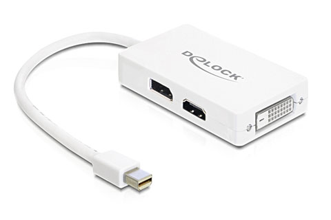 Mini displayport til DVI/HDMI adapter