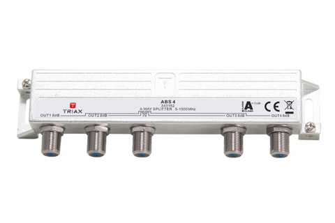 Triax DOCSIS 3.1 antennefordeler, 4-vejs