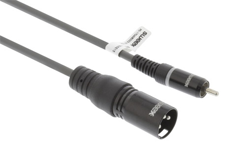 Sweex XLR til RCA mono kabel