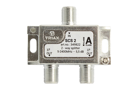 Triax SCS 2 2-vejs splitter