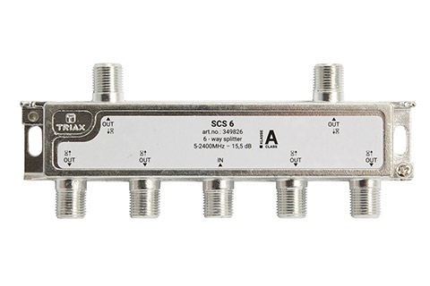 Triax SCS 6 6-vejs splitter