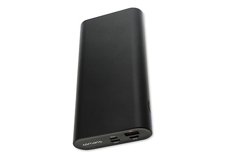 4smarts 4smart Quick Charge 3.0 USB Powerbank with PD, 20.000 mAh(130W) - Sort