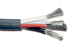 4-core loudspeaker cable icon