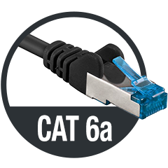 CAT 6a nätverkskabel icon