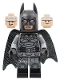 Minifig No: sh0786  Name: Batman - Dark Bluish Gray Suit, Black Belt, Black Hands, Spongy Cape with 1 Hole, Black Boots