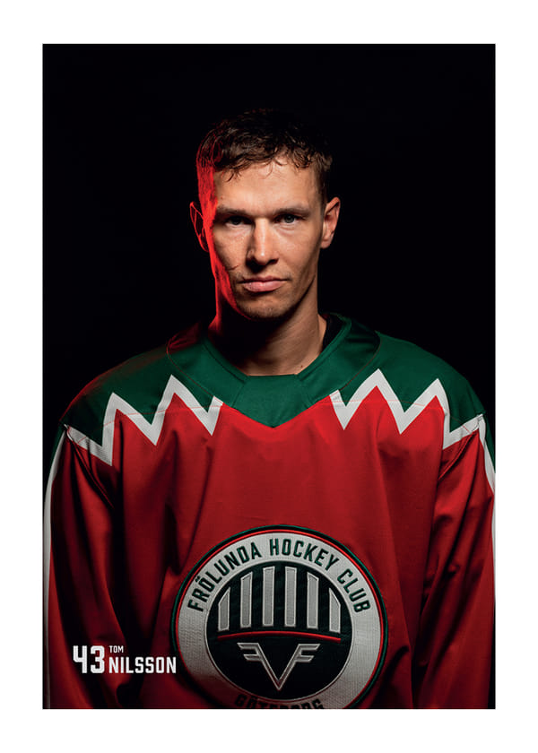 Poster Tom Nilsson #43 Frölunda HC 2025/2026