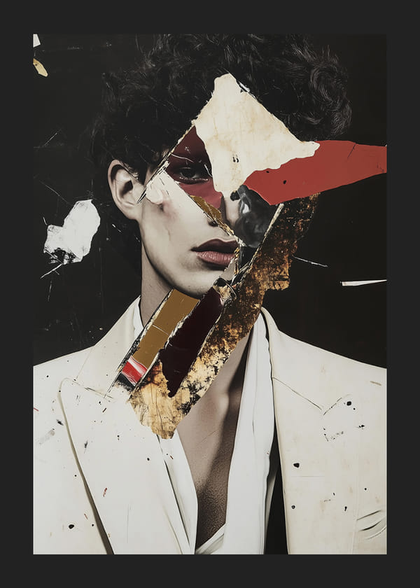 Póster Disrupted Portrait