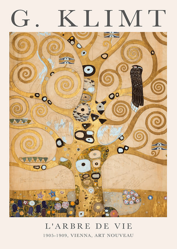Póster Larbre De Vie By Gustav Klimt