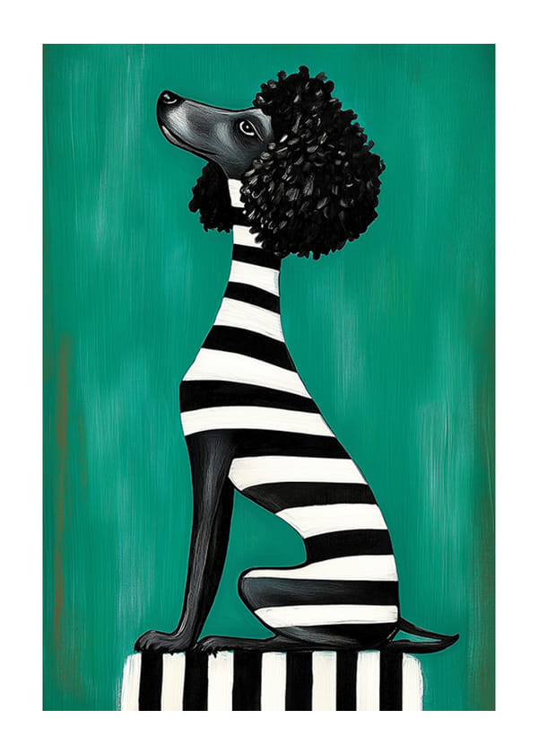 Poster Striped Elegance