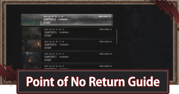 Points of No Return