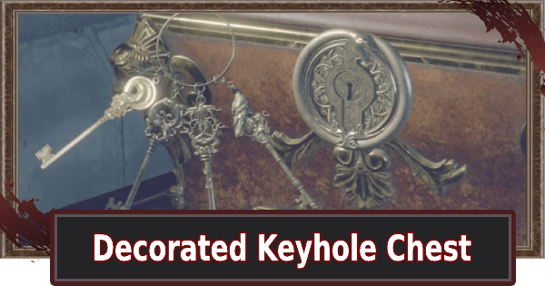 Decorated Keyhole Chest & Library Keys Location