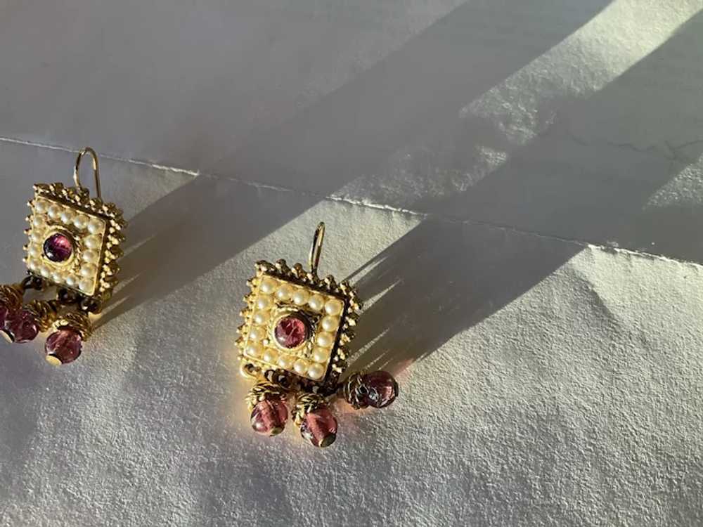 Vintage Ben-Amun Earrings - image 3