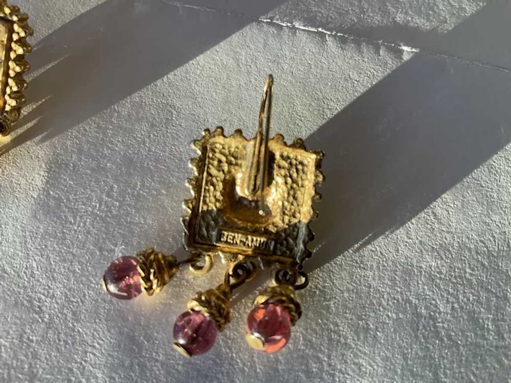 Vintage Ben-Amun Earrings - image 2