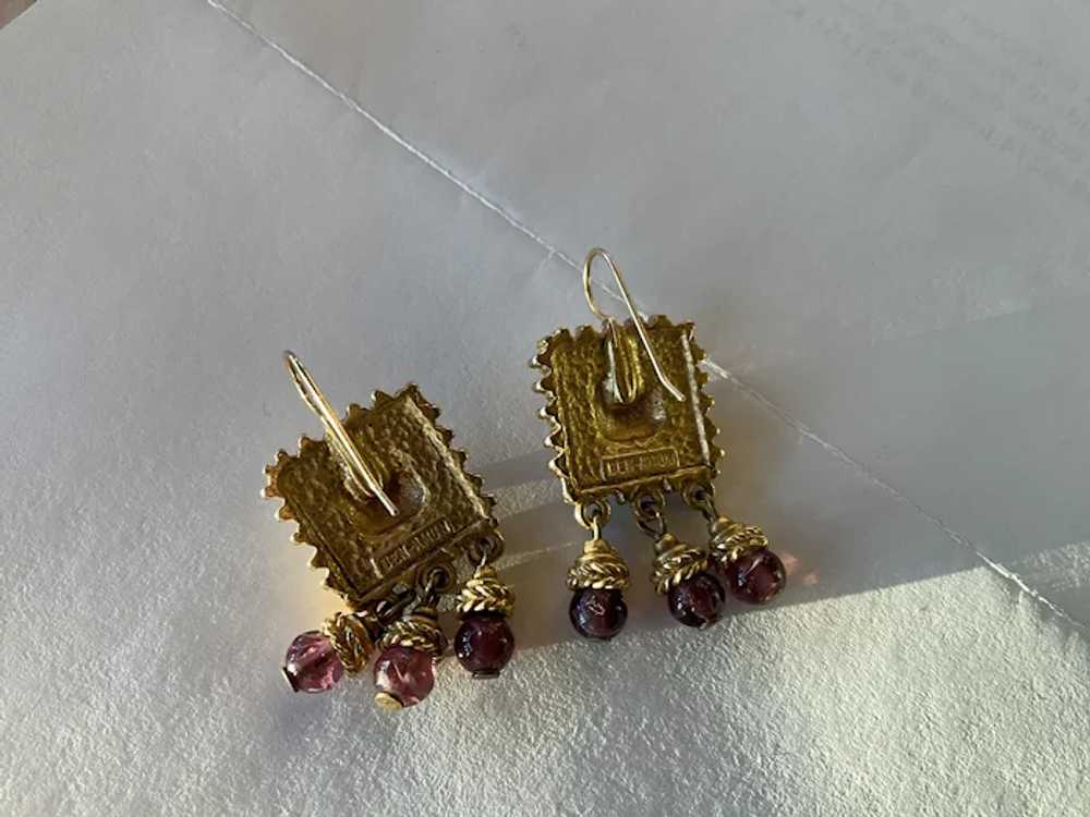 Vintage Ben-Amun Earrings - image 5