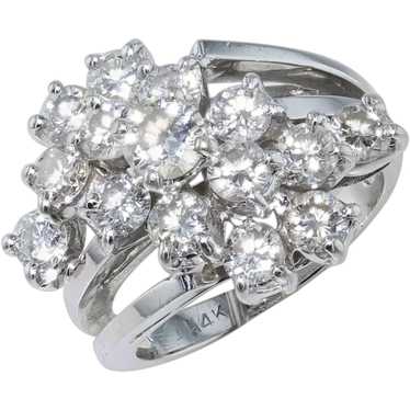 2 ctw. Diamond Cluster Ring