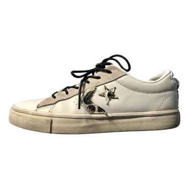 Converse Leather trainers