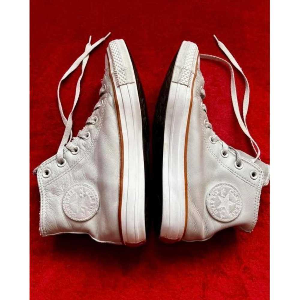 Converse Leather trainers - image 4