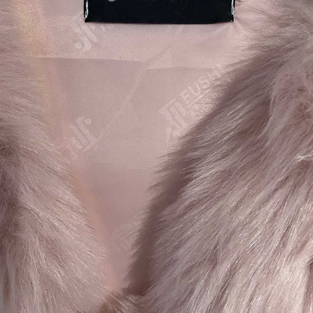 Faux Fur Long Vest - image 3