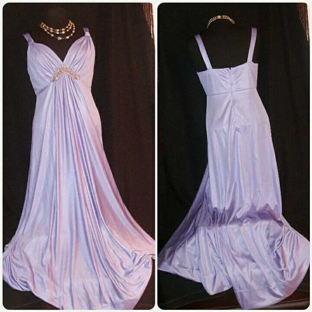 Vintage Lilac Gown - image 1