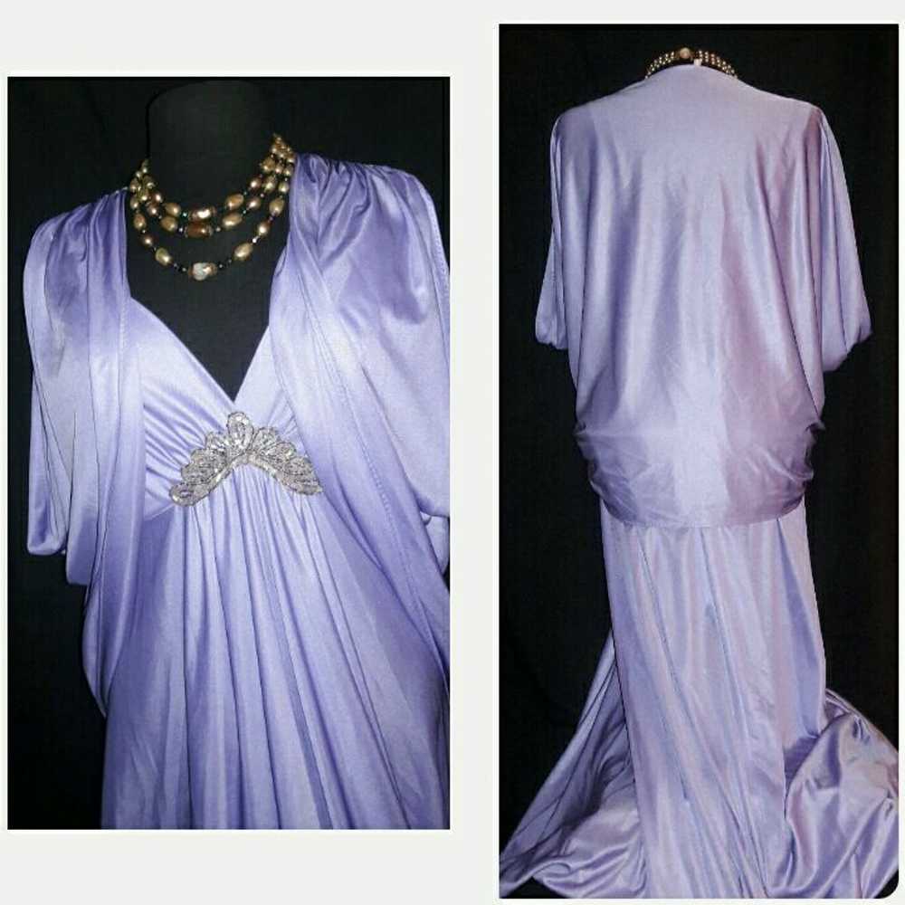 Vintage Lilac Gown - image 2