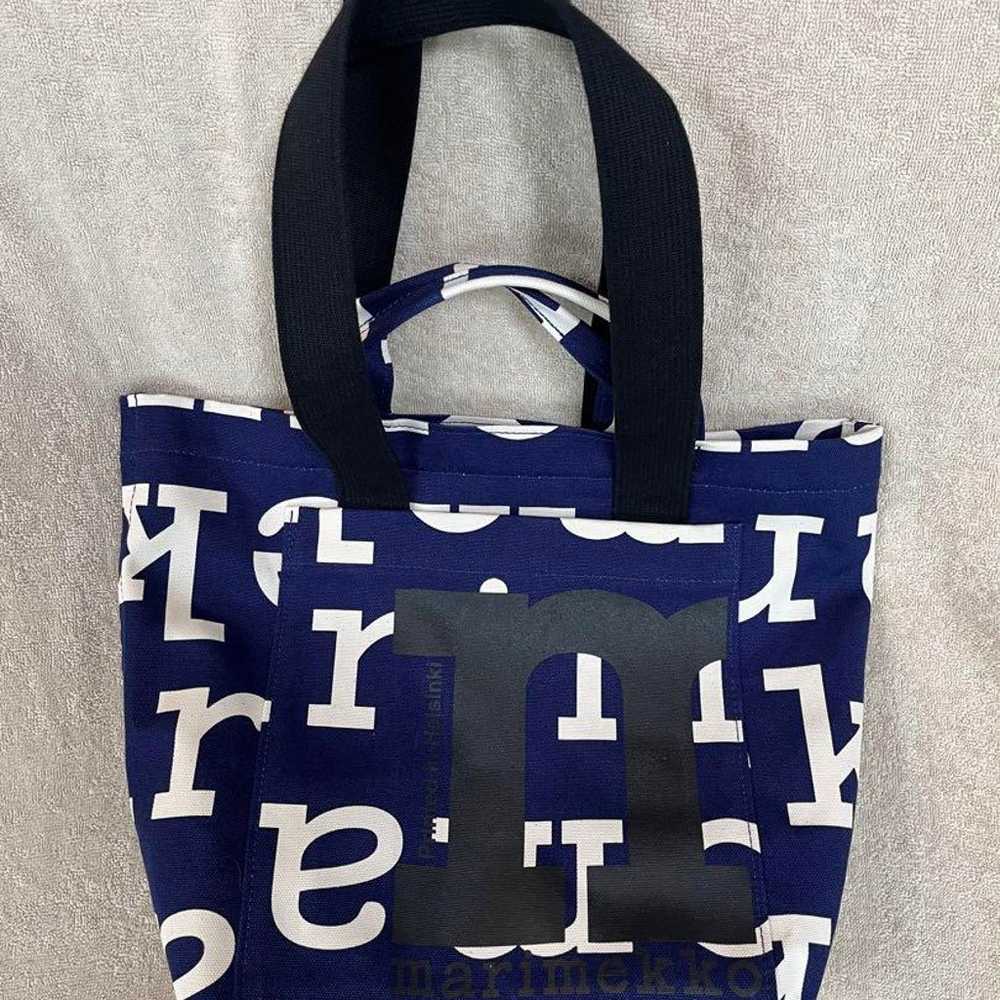 Marimekko canvas tote bag. - image 1