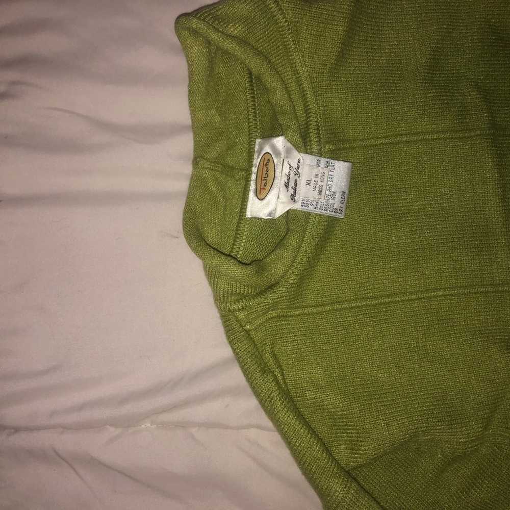 Vintage green sweater - image 1