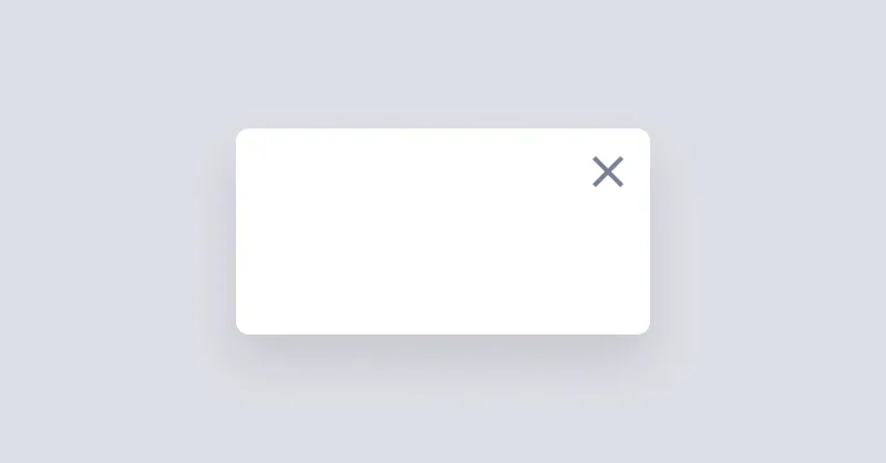 Tailwind CSS Modal component