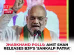 Jharkhand Assembly Elections 2024: Amit Shah releases party's Sankalp Patra