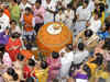 Hyderabad's Balapur Ganesh Laddu auctioned at Rs 30 lakh, Keerthi Richmond Villas Laddu sold at record Rs 1.87 Crore:Image