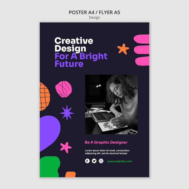 Free PSD creative design template