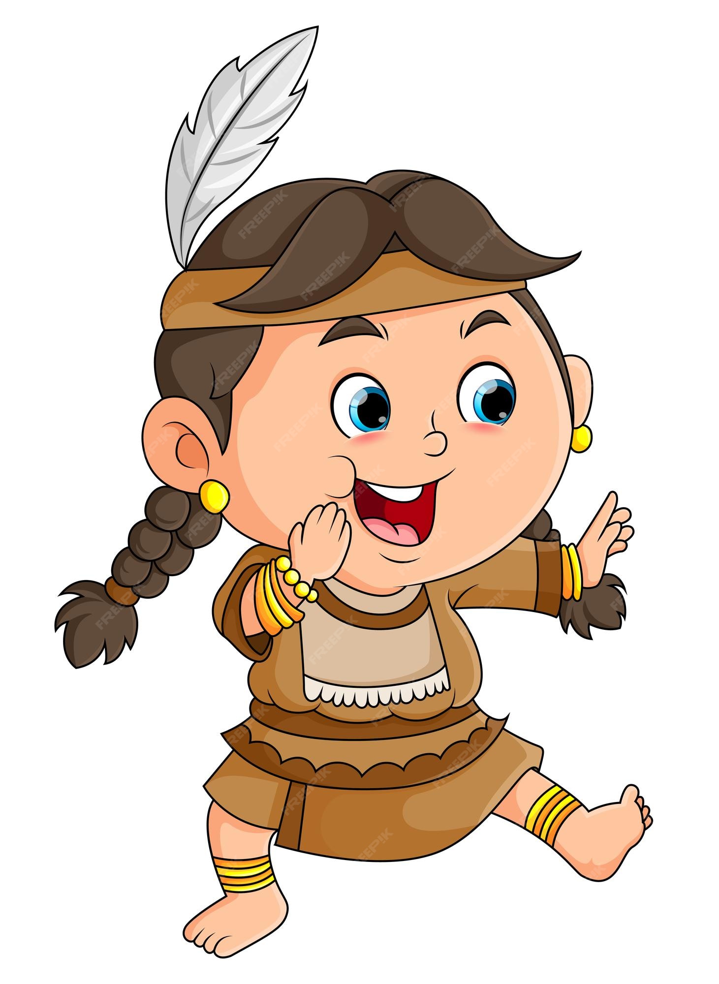 native american dance clipart kids