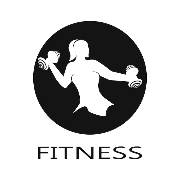 Bodybuilder Logo Template Vector object and Icons for Sport Label Gym Badge Fitness Logo Design