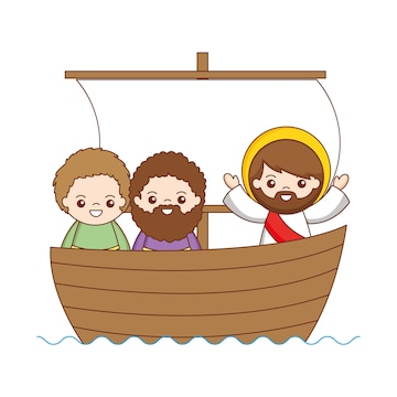 jesus and disciples clipart