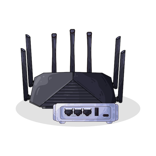 Vector wifi router