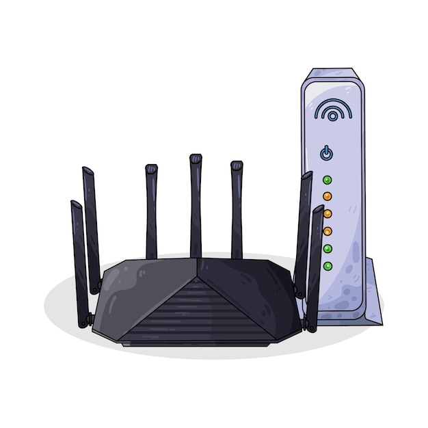 Vector wifi router