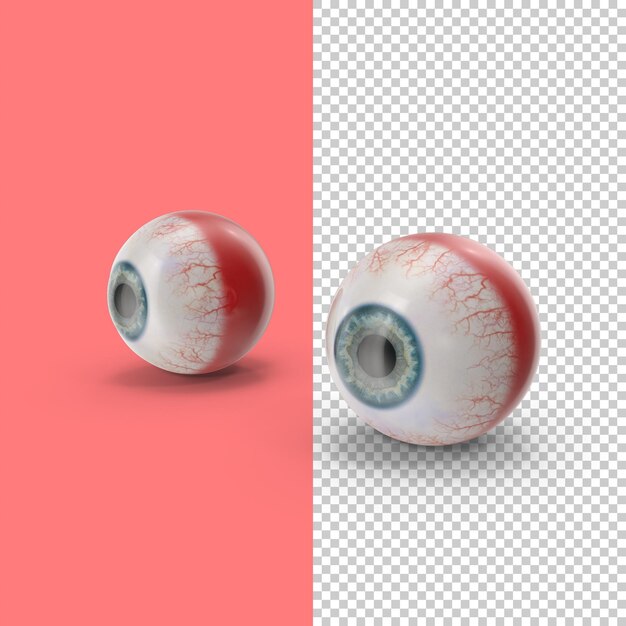 Premium PSD | Human 3d eyes