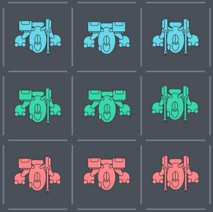 VTT Sci-fi mecha tokens