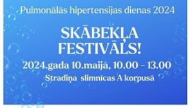 Skābekļa festivālā 10. maijā bez maksas varēs pārbaudīt sirds un plaušu veselību