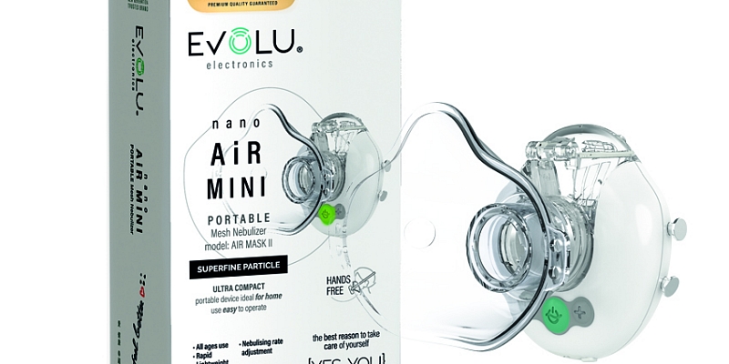 Jaunums Latvijas tirgū: mini-nebulaizers EVOLU nano AIR MINI – revolūcija elpceļu saslimšanu ārstēšanā