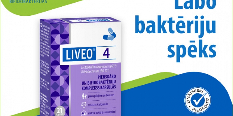 LIVEO® pienskābo un bifidobaktēriju komplekss