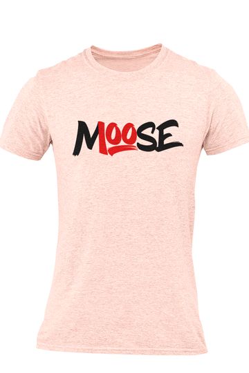 PINK CLASSIC MOOSE 100 T-SHIRT [VALENTINES DAY]